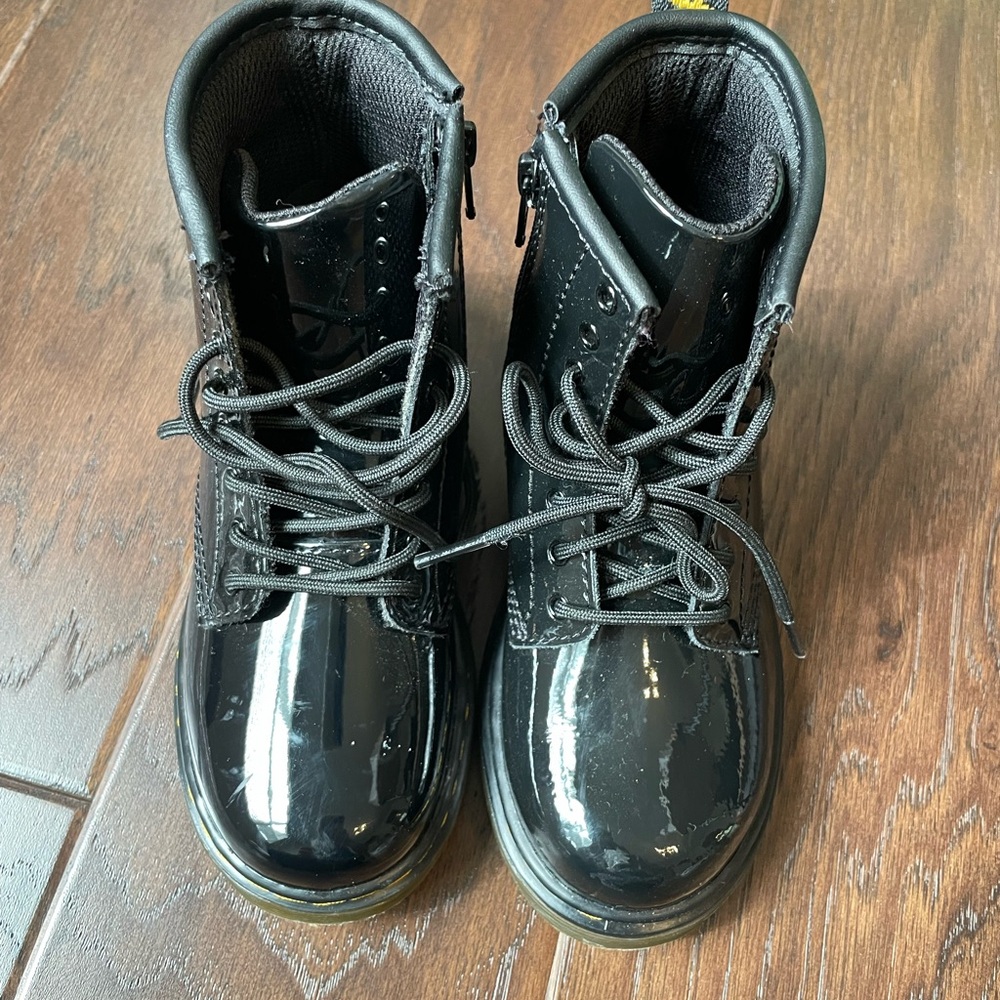 Patent Leather Doc Marten Boots Toddler Size 10